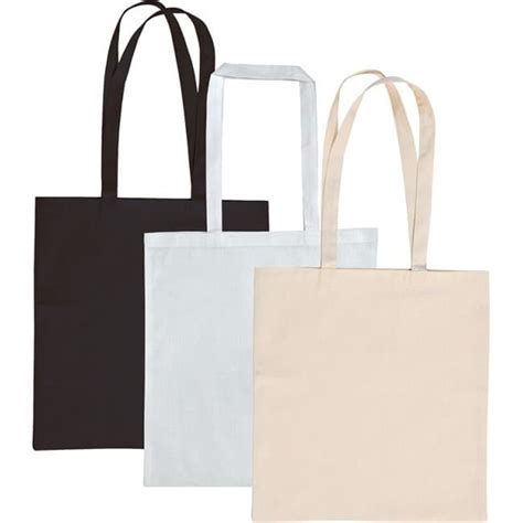 Promotional Branded 5oz Natural Cotton Shopper.